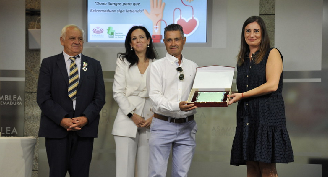 Reconocimiento para los donantes de sangre en Extremadura