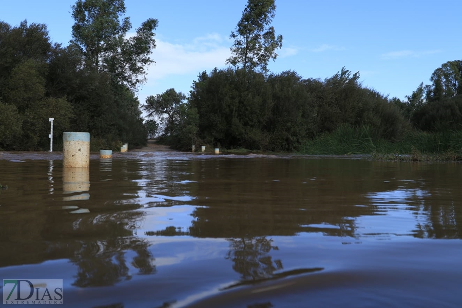 Así han quedado alguno ríos y arroyos extremeños tras el paso de la borrasca Aline