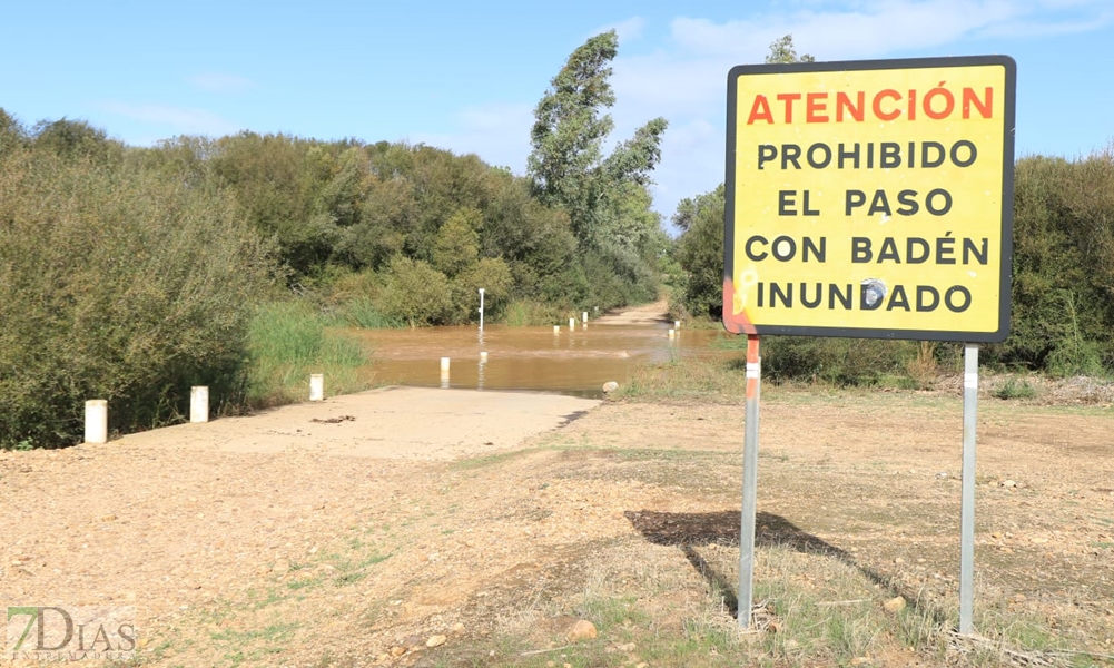 Así han quedado alguno ríos y arroyos extremeños tras el paso de la borrasca Aline