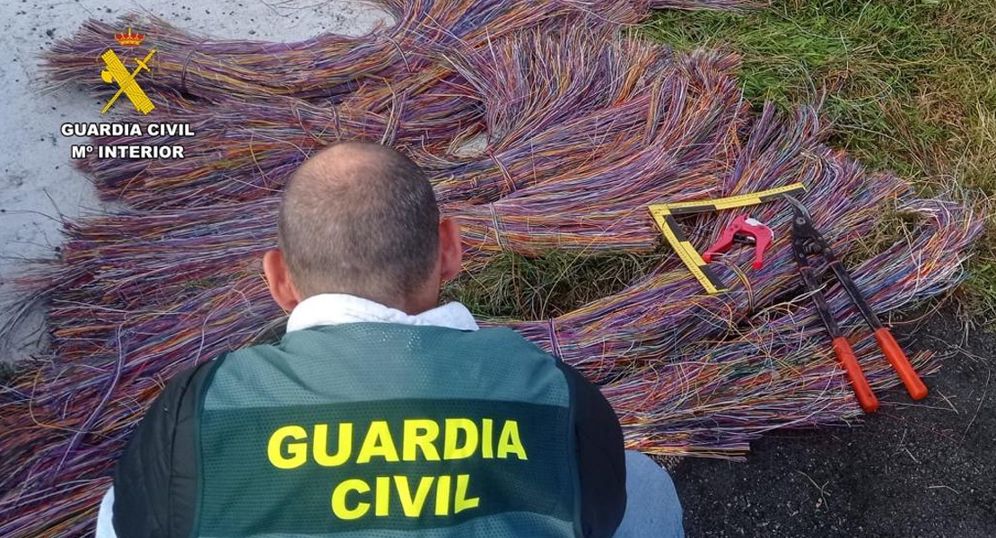 Dos semanas sin teléfono por culpa de dos ladrones de cable en un pueblo extremeño