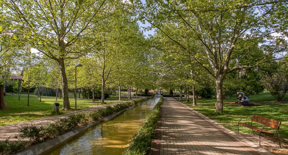Cierran el Parque del Príncipe de Cáceres