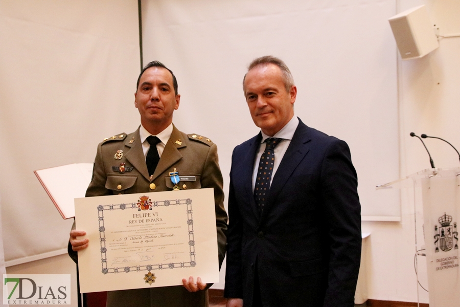 Imágenes de la entrega de medallas al mérito civil en Badajoz