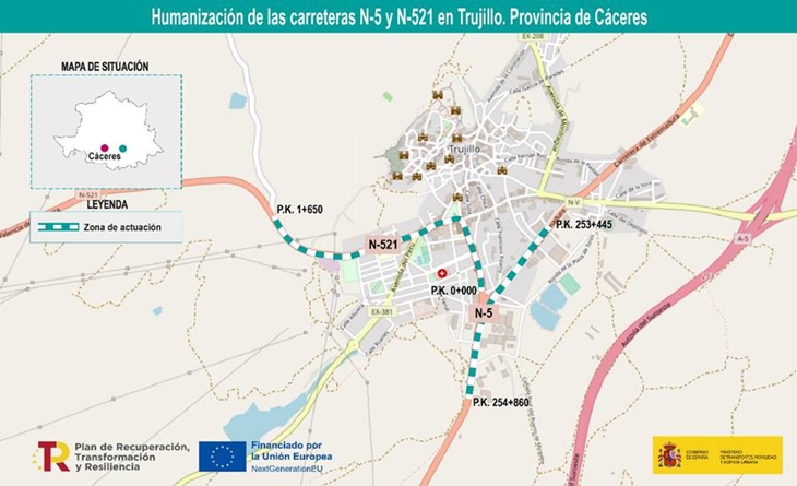 Plan de Recuperación en las carreteras cacereñas