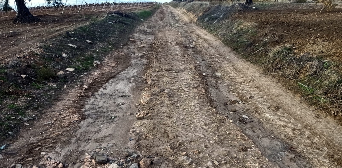 Reprochan dejadez y falta de mantenimiento de los caminos rurales en Villafranca de los Barros