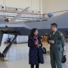 La Ministra de Defensa, Margarita Robles, visita la base aérea de Talavera La Real