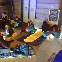 Tres extremeños acampan a modo de protesta en Madrid: estas son sus exigencias