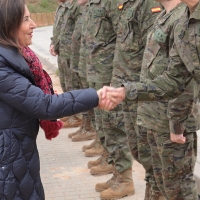 La ministra de Defensa despedirá a los militares este viernes en Extremadura