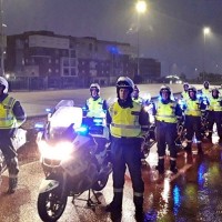 La Escuela de Tráfico de la Guardia Civil de Mérida tiñe de amarillo y verde la provincia de Badajoz