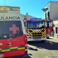 Sufre quemaduras tras un incendio en Talavera la Real (BA)