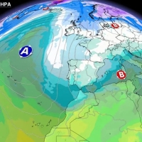 Del calor al frío invernal: se acerca una masa de aire con un cambio radical