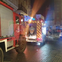 Incendio en la residencia universitaria Sagrado Corazón de Badajoz
