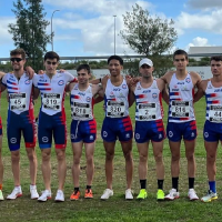 Equipo absoluto y Sub23 campeones de Extremadura de Cross