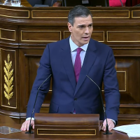 Sánchez habla de una &quot;matanza&quot; de Israel sobre Gaza y de reconocer el Estado Palestino