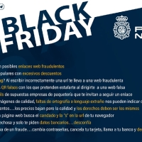 La Policía Nacional te dice cómo evitar fraudes en el Black Friday