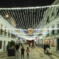 Problemas con el alumbrado navideño de una localidad extremeña