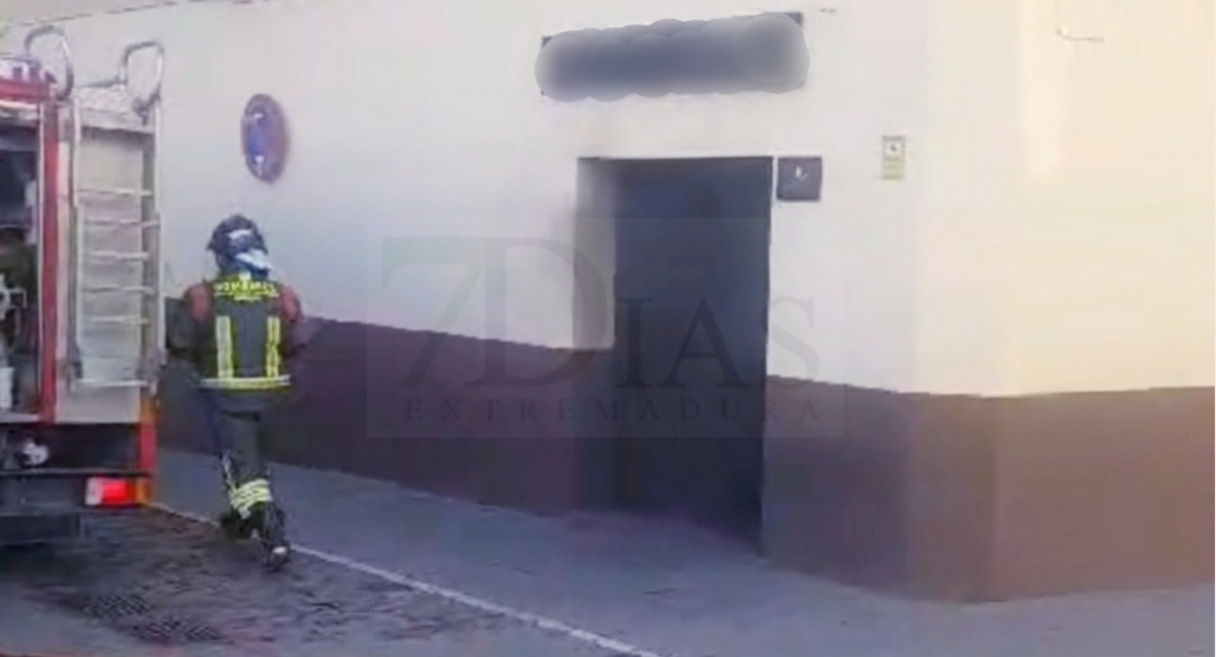 Incendio en un conocido pub de Zafra