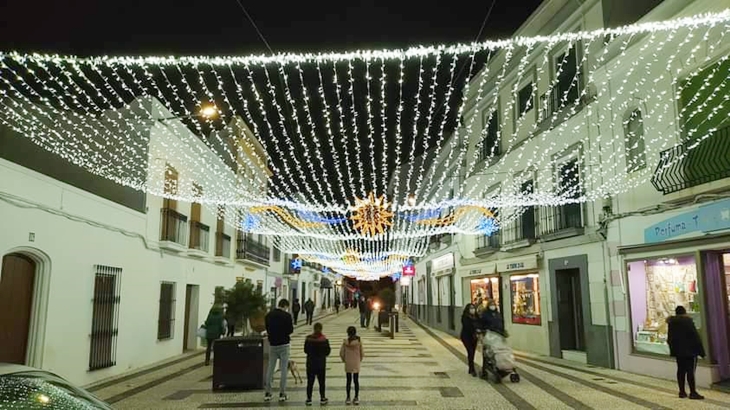 Problemas con en el alumbrado navideño de una localidad extremeña