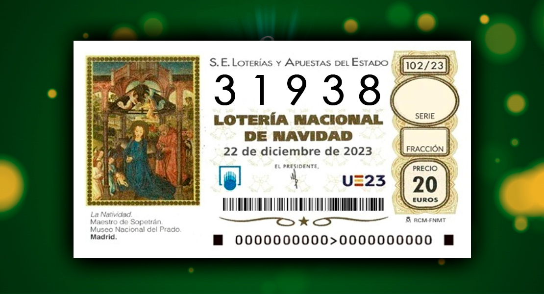 Sale el tercer premio de la Lotería de Navidad