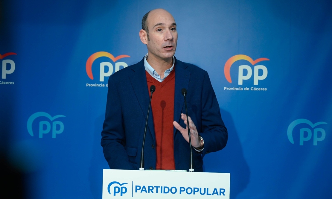 PP: “PSOE y UpE dicen no a los presupuestos más altos de Extremadura”
