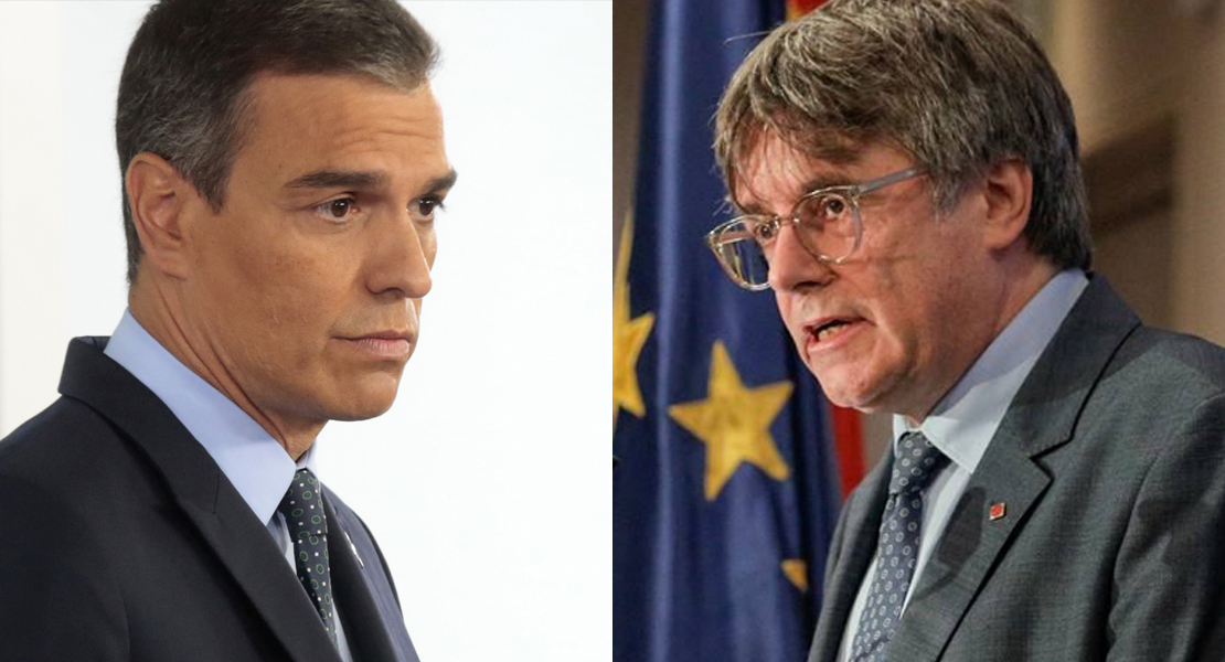 Sánchez y Puigdemont se verán las caras