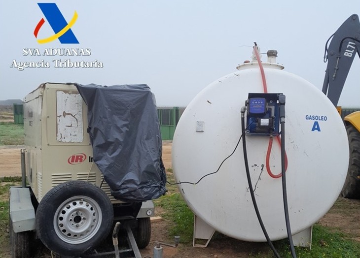 Descubierto un fraude sobre el gasóleo bonificado en la provincia de Badajoz