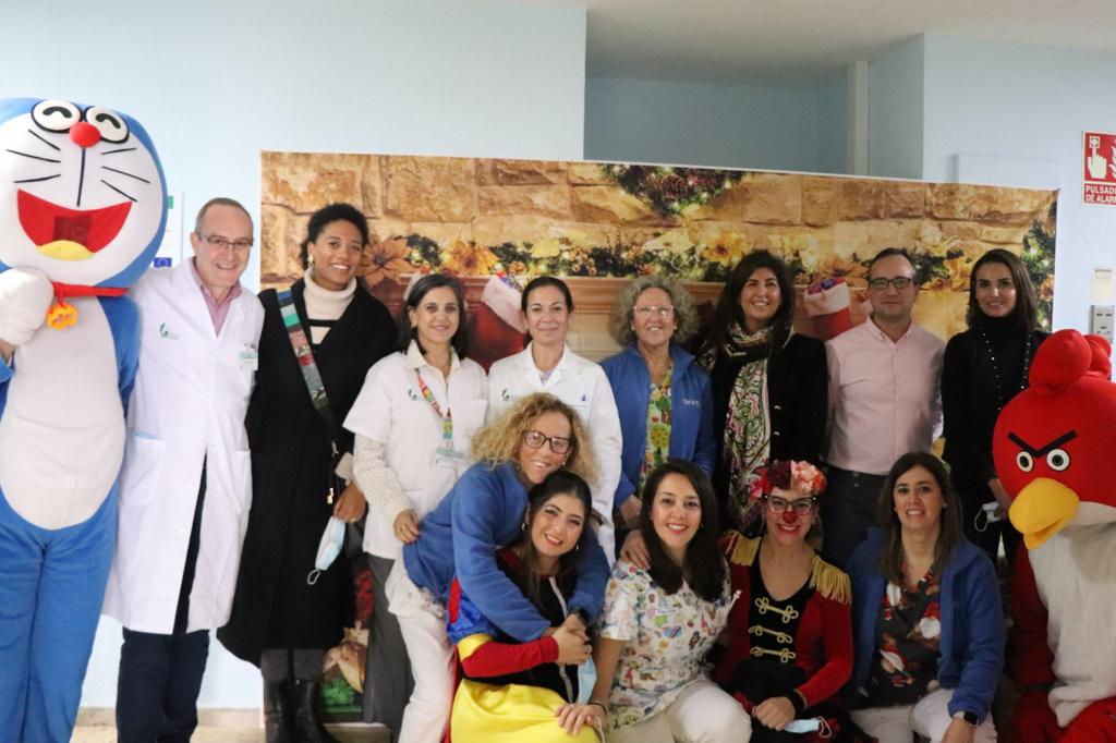 Iberocio se acerca al Hospital Materno Infantil de Badajoz
