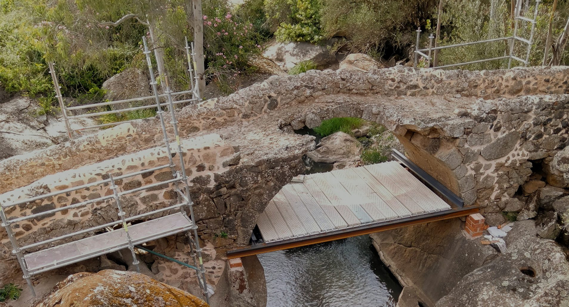 Dieciséis años para arreglar este histórico puente en la provincia de Badajoz