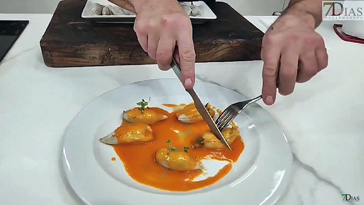 Cocina con Antonio Granero en 7Días: chipirones rellenos con salsa picante