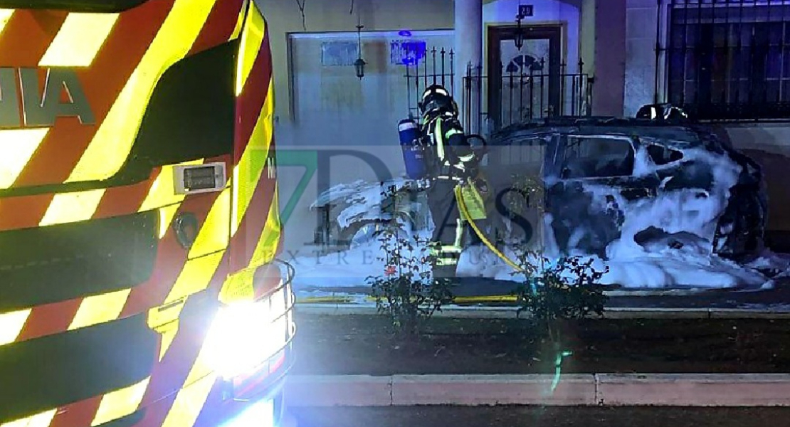 Un incendio alerta a los vecinos de Talavera en plena madrugada