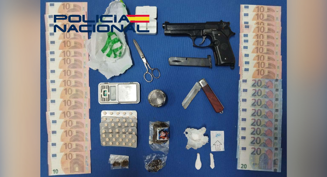 Detenido un hombre por tráfico de drogas en Badajoz