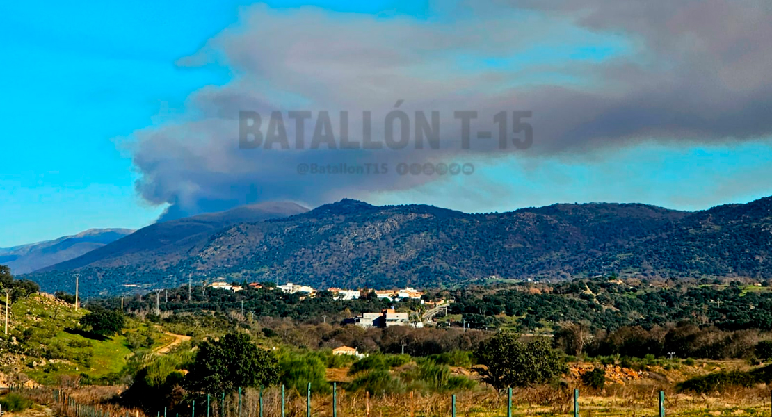 Así está la situación en el incendio de Piornal, que ha arrasado 20 hectáreas