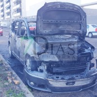 Arde otro vehículo de madrugada en Badajoz