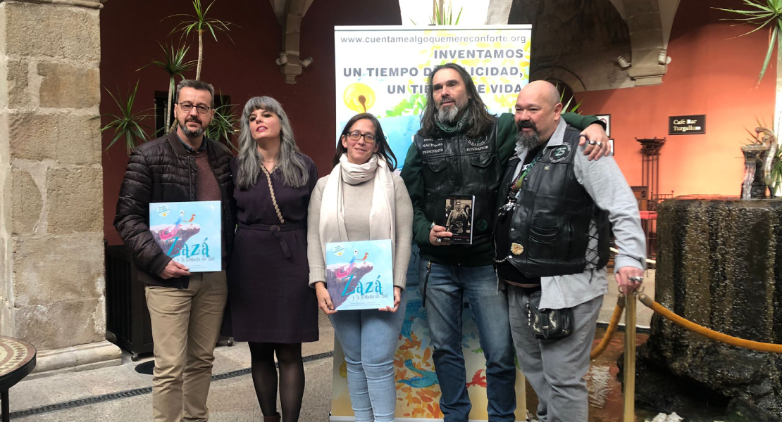 Firman un convenio para hacer audio cuentos para niños con ELA