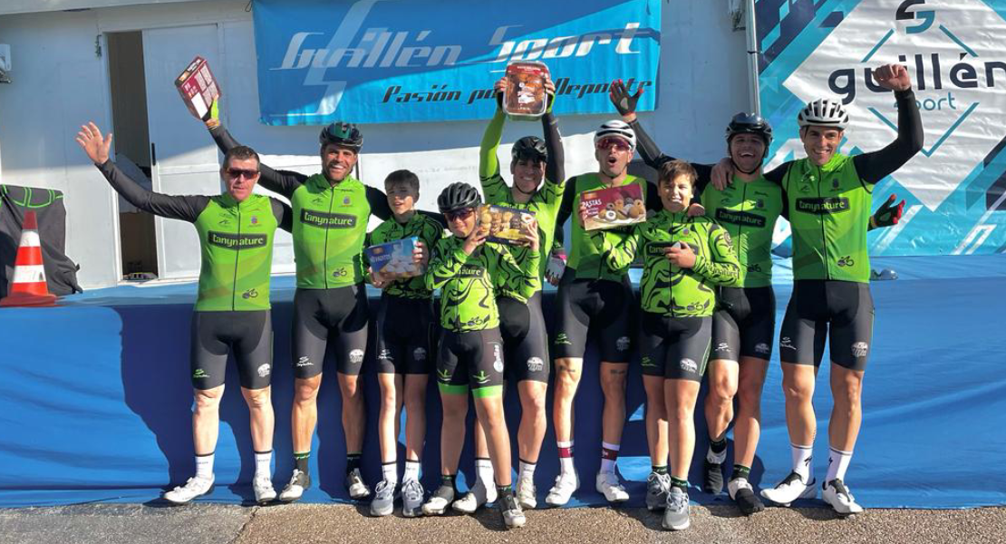 Nuevo pódium para el equipo extremeño del Tany Nature Ciclismo