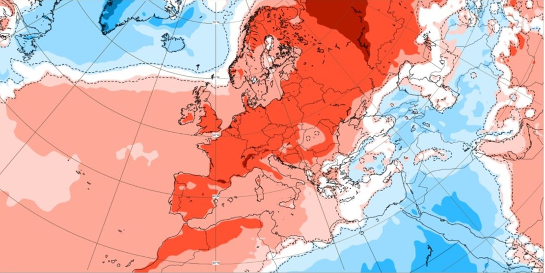 El anticiclón controla el tiempo con temperaturas suaves ¿hasta cuándo?