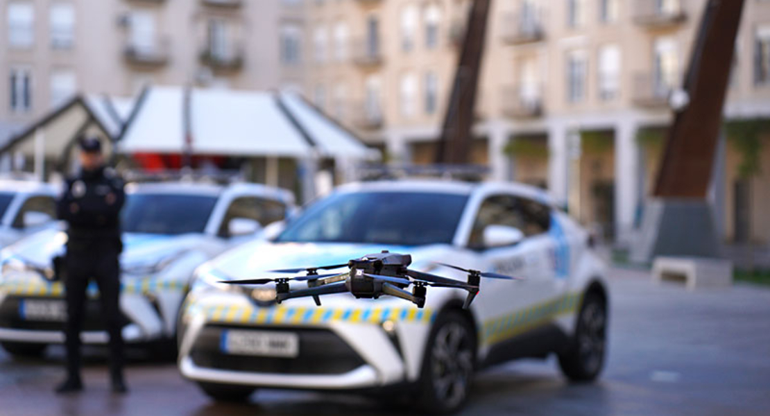 Policía Local de Don Benito incorpora un dron para controlar el tráfico