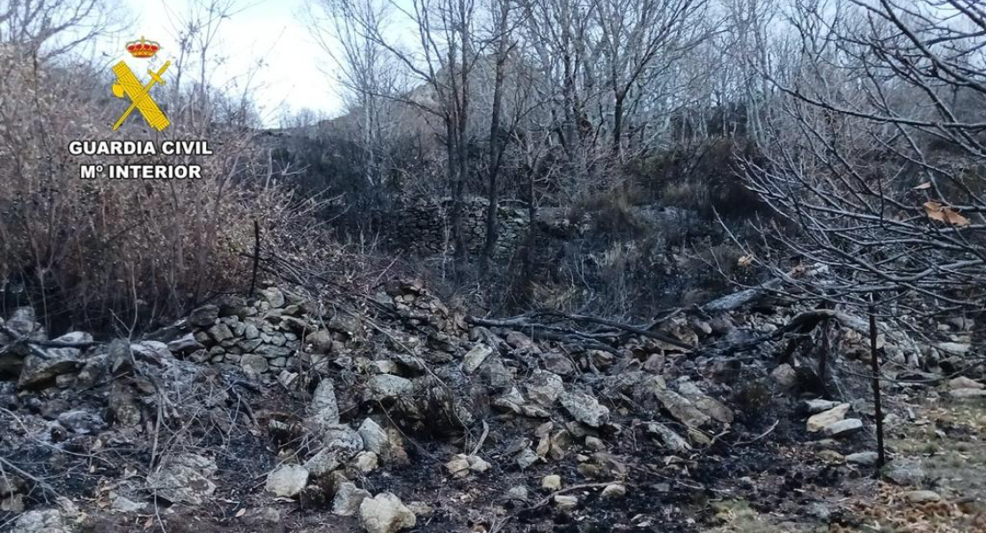 Investigado por los incendios de Piornal