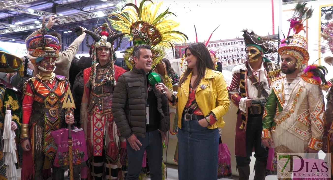 El Carnaval de Badajoz protagonista en FITUR 2024