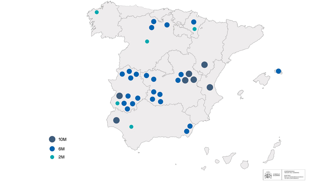Extremadura se lleva la mayor parte de las ayudas para energías renovables