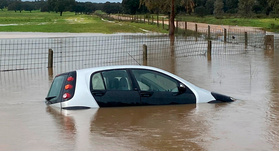 Los datos de la borrasca Juan en Extremadura: 8.000 llamadas y 1.544 incidentes