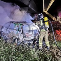 Badajoz amanece con otro incendio de vehículo