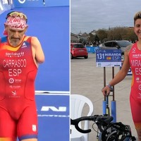 Kini Carrasco y Cristina Miranda participarán en el Circuito de Duatlón de la Diputación de Badajoz