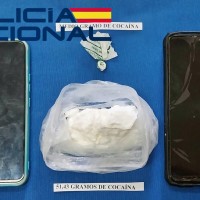 Detenidos tres jóvenes portando cocaína en Badajoz