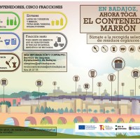 El nuevo contenedor marrón en Badajoz: qué podremos depositar y qué no