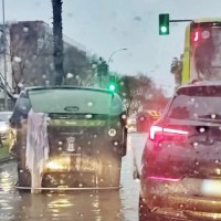 El agua continúa causando estragos en Badajoz
