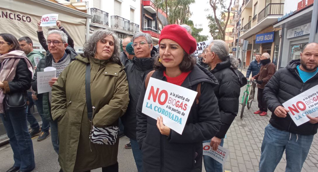 Voces en contra de la planta de biogás en la Coronada