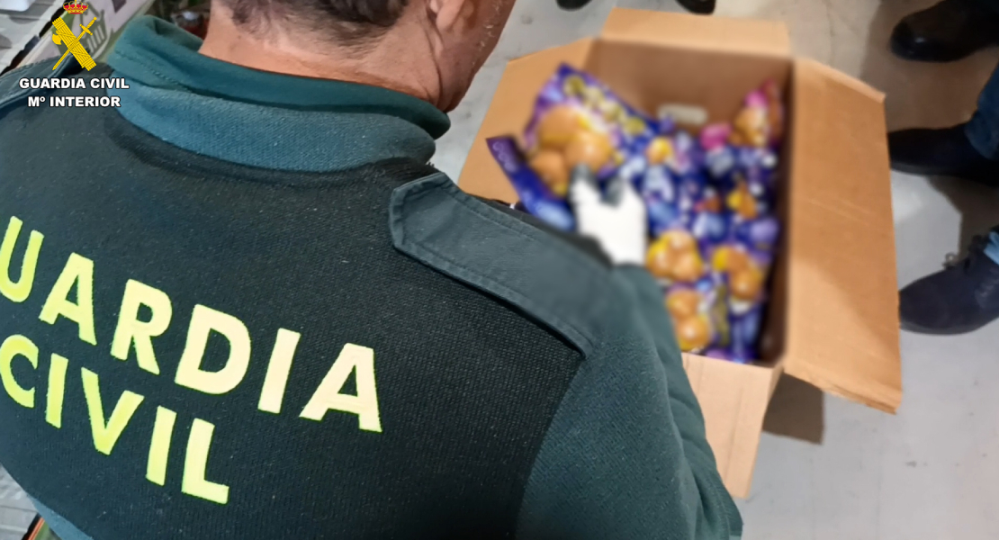 Intervienen diez toneladas de alimentos no aptos para su venta