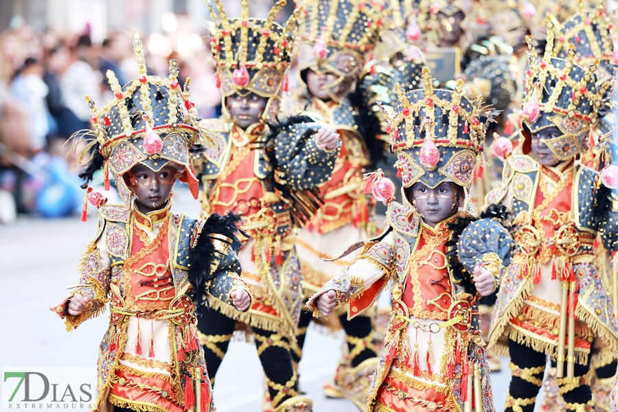 Gran nivel en el desfile infantil de comparsas del Carnaval 2024