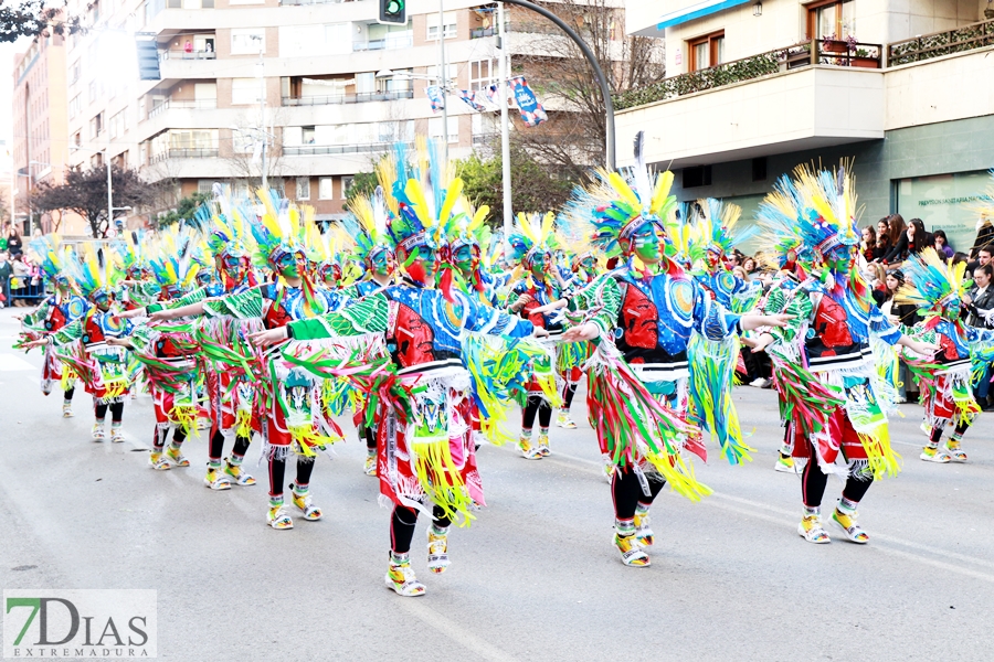 Gran nivel en el desfile infantil de comparsas del Carnaval 2024