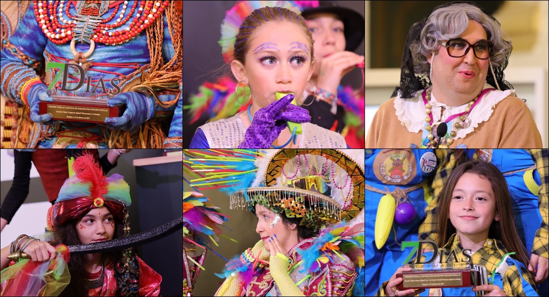 Más imágenes de la entrega de Premios 7Días al Carnaval de Badajoz